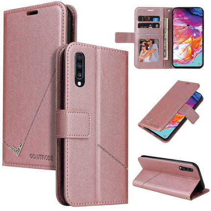 GQUTROBE Right Angle Leather Phone Case, For Samsung Galaxy A70, For Samsung Galaxy A50, For Samsung Galaxy A40, For Samsung Galaxy A20 / 30