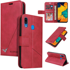 GQUTROBE Right Angle Leather Phone Case, For Samsung Galaxy A70, For Samsung Galaxy A50, For Samsung Galaxy A40, For Samsung Galaxy A20 / 30