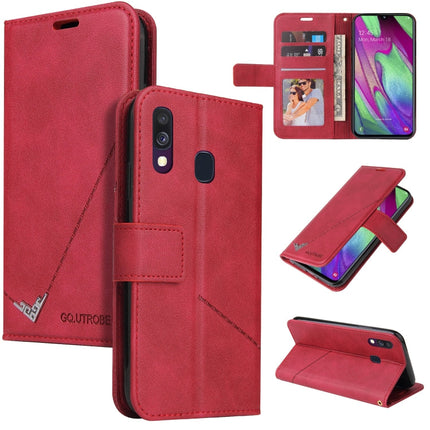 GQUTROBE Right Angle Leather Phone Case