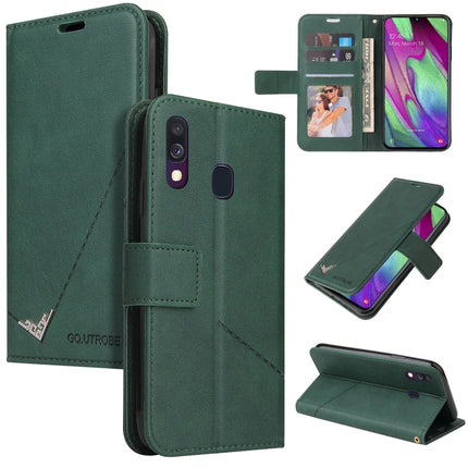 GQUTROBE Right Angle Leather Phone Case