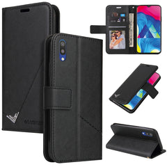 GQUTROBE Right Angle Leather Phone Case, For Samsung Galaxy A20e, For Samsung Galaxy A20s, For Samsung Galaxy A10s, For Samsung Galaxy A10 / M10