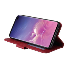 GQUTROBE Right Angle Leather Phone Case, For Samsung Galaxy S10, For Samsung Galaxy S10e, For Samsung Galaxy S10+