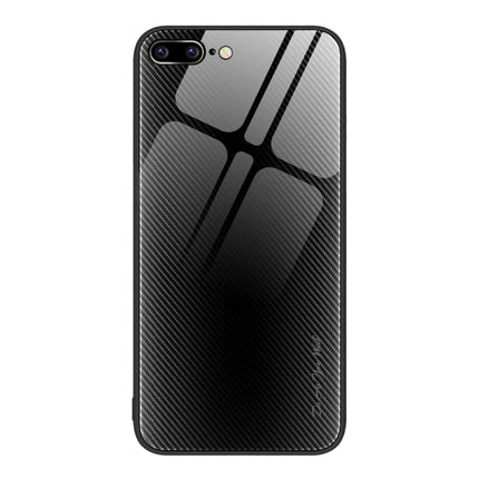 Texture Gradient Glass TPU Phone Case, For iPhone 8 Plus / 7 Plus