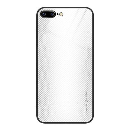 Texture Gradient Glass TPU Phone Case, For iPhone 8 Plus / 7 Plus