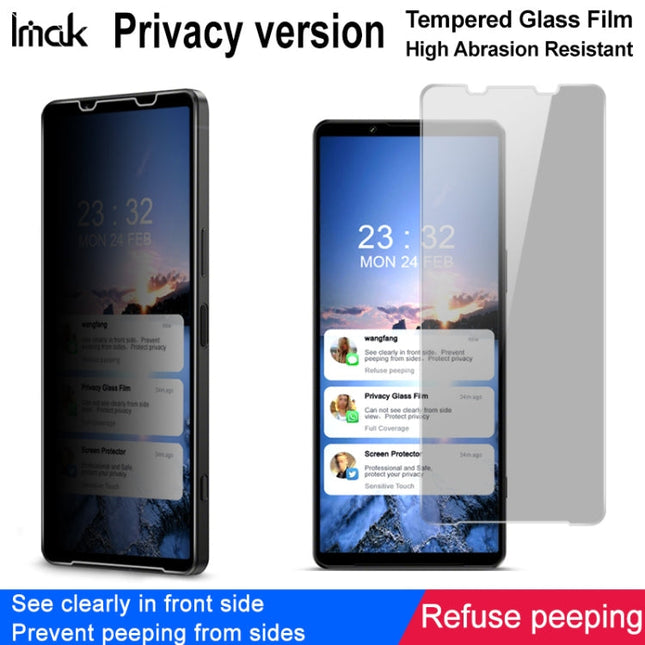 imak HD Anti-spy Tempered Glass Protective Film