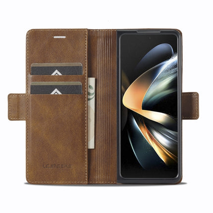 LC.IMEEKE RFID Anti-theft Leather Phone Case, For Samsung Galaxy Z Fold4 5G, For Samsung Galaxy Z Flip4 5G, For Samsung Galaxy Z Flip3 5G