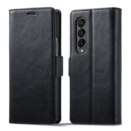 LC.IMEEKE RFID Anti-theft Leather Phone Case, For Samsung Galaxy Z Fold4 5G, For Samsung Galaxy Z Flip4 5G, For Samsung Galaxy Z Flip3 5G