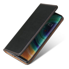 Fierre Shann PU Genuine Leather Texture Horizontal Flip Leather Case with Holder & Card Slots & Wallet, For Huawei Mate 30 Pro, For Huawei Mate 30, For Huawei P40, For Huawei P40 Pro, For Samsung Galaxy A71, For Samsung Galaxy A51, For Samsung Galaxy S20