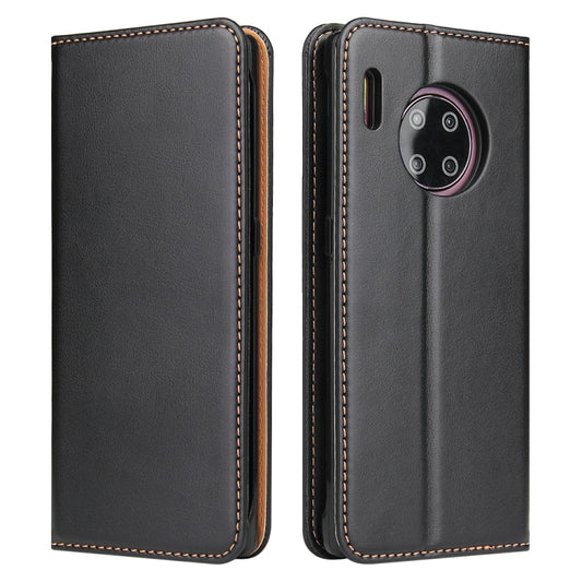 Fierre Shann PU Genuine Leather Texture Horizontal Flip Leather Case with Holder & Card Slots & Wallet, For Huawei Mate 30 Pro, For Huawei Mate 30, For Huawei P40, For Huawei P40 Pro, For Samsung Galaxy A71, For Samsung Galaxy A51, For Samsung Galaxy S20