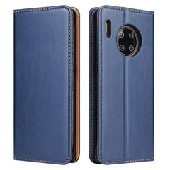 Fierre Shann PU Genuine Leather Texture Horizontal Flip Leather Case with Holder & Card Slots & Wallet, For Huawei Mate 30 Pro, For Huawei Mate 30, For Huawei P40, For Huawei P40 Pro, For Samsung Galaxy A71, For Samsung Galaxy A51, For Samsung Galaxy S20