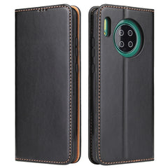 Fierre Shann PU Genuine Leather Texture Horizontal Flip Leather Case with Holder & Card Slots & Wallet, For Huawei Mate 30 Pro, For Huawei Mate 30, For Huawei P40, For Huawei P40 Pro, For Samsung Galaxy A71, For Samsung Galaxy A51, For Samsung Galaxy S20