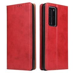 Fierre Shann PU Genuine Leather Texture Horizontal Flip Leather Case with Holder & Card Slots & Wallet, For Huawei Mate 30 Pro, For Huawei Mate 30, For Huawei P40, For Huawei P40 Pro, For Samsung Galaxy A71, For Samsung Galaxy A51, For Samsung Galaxy S20