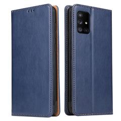 Fierre Shann PU Genuine Leather Texture Horizontal Flip Leather Case with Holder & Card Slots & Wallet, For Huawei Mate 30 Pro, For Huawei Mate 30, For Huawei P40, For Huawei P40 Pro, For Samsung Galaxy A71, For Samsung Galaxy A51, For Samsung Galaxy S20