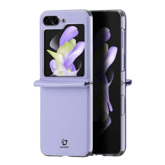 DUX DUCIS Bril Series PU + TPU Phone Case, For Samsung Galaxy Z Flip5 5G