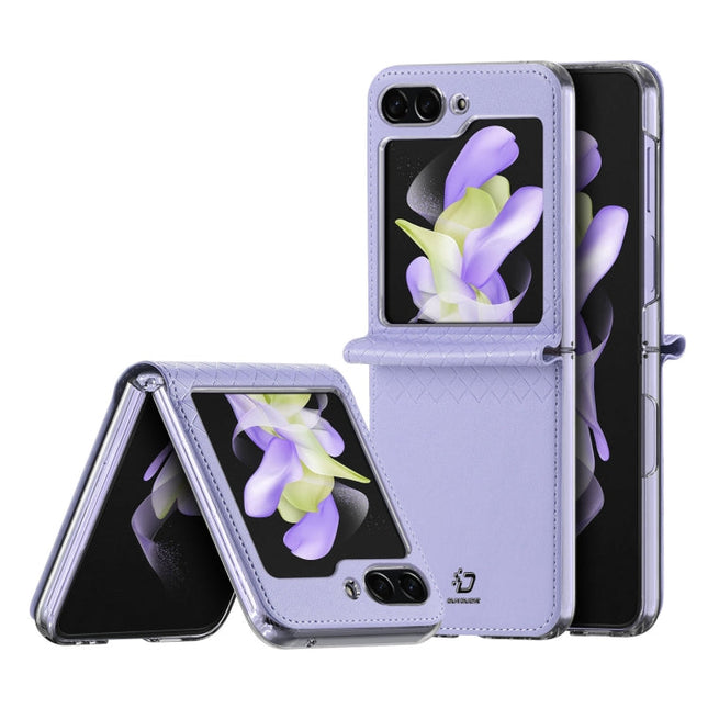DUX DUCIS Bril Series PU + TPU Phone Case, For Samsung Galaxy Z Flip5 5G