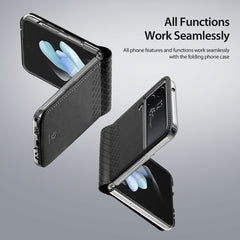 DUX DUCIS Bril Series PU + TPU Phone Case, For Samsung Galaxy Z Flip4, For Samsung Galaxy Z Fold3 5G, For Samsung Galaxy Z Fold4