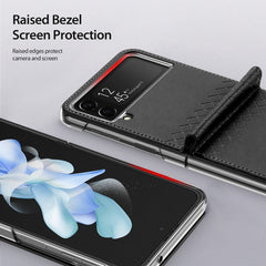 DUX DUCIS Bril Series PU + TPU Phone Case, For Samsung Galaxy Z Flip4, For Samsung Galaxy Z Fold3 5G, For Samsung Galaxy Z Fold4