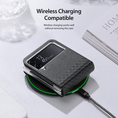 DUX DUCIS Bril Series PU + TPU Phone Case, For Samsung Galaxy Z Flip4, For Samsung Galaxy Z Fold3 5G, For Samsung Galaxy Z Fold4