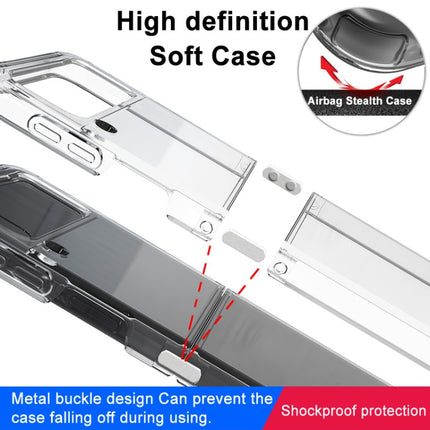 imak UX-6 series All-inclusive Shockproof Airbag TPU Invisible Phone Case, For Samsung Galaxy Z Flip4 5G