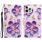 For iPhone 14 Pro Max / Purple Flower