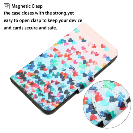 Colored Drawing Leather Phone Case, For iPhone 13 Pro Max