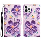For iPhone 12 Pro Max / Purple Flower
