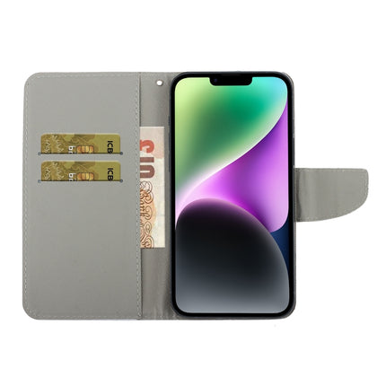 Colored Drawing Leather Phone Case, For iPhone 11