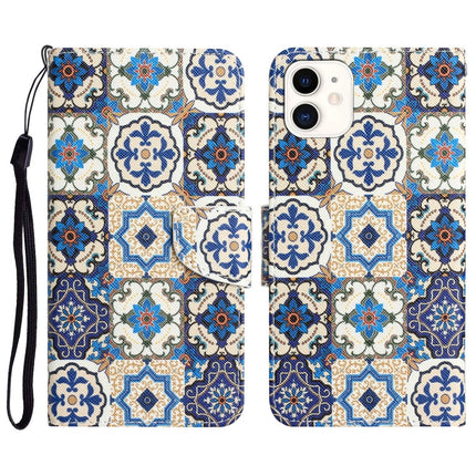 Colored Drawing Leather Phone Case, For iPhone 11