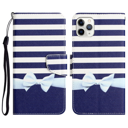 Colored Drawing Leather Phone Case, For iPhone 11 Pro