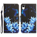 For iPhone XR / Blue Butterfly