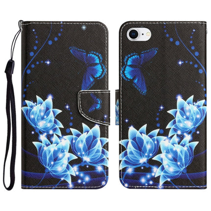 Colored Drawing Leather Phone Case, For iPhone 7 / 8