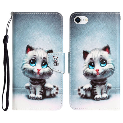 Colored Drawing Leather Phone Case, For iPhone 7 / 8