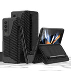 For Samsung Galaxy Z Fold4 / Carbon Fiber Texture