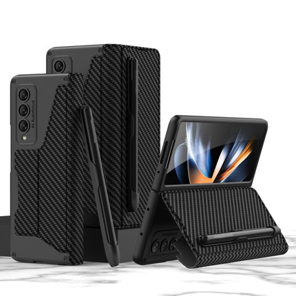 GKK Armor Flip Leather Phone Case with Pen Slots, For Samsung Galaxy Z Fold4