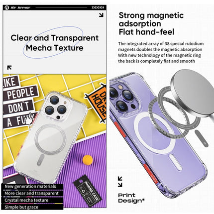 ROCK Air InShare MagSafe Phone Case, For iPhone 14, For iPhone 14 Plus