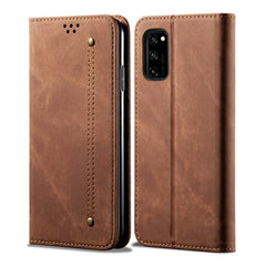 Denim Texture Casual Style Horizontal Flip Leather Case with Holder & Card Slots & Wallet, For Huawei Honor 30, For Huawei Honor 30S