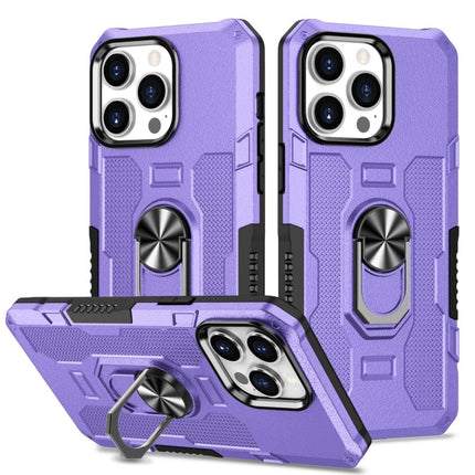Ring Holder Armor Hybrid Phone Case, For iPhone 14, For iPhone 14 Plus, For iPhone 14 Pro, For iPhone 14 Pro Max