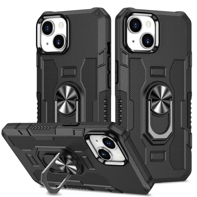 Ring Holder Armor Hybrid Phone Case, For iPhone 13, For iPhone 13 Pro Max, For iPhone 12 / 12 Pro, For iPhone 12 Pro Max