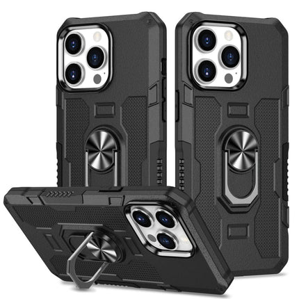 Ring Holder Armor Hybrid Phone Case, For iPhone 11, For iPhone 11 Pro, For iPhone 11 Pro Max, For iPhone 13 Pro