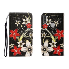 Colored Drawing Horizontal Flip Leather Case with Holder & Card Slot & Wallet, For OPPO A11