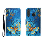 For Galaxy A21 / Jade Butterfly
