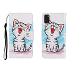 For Galaxy A41 / Red Mouth Cat