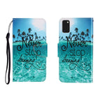 For Galaxy A41 / Blue Coconut Grove