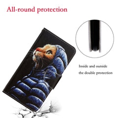 Colored Drawing Horizontal Flip Leather Case with Holder & Card Slot & Wallet, For Galaxy M11