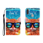 For Galaxy M11 / Underwater Cat