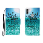 For Galaxy M11 / Blue Coconut Grove