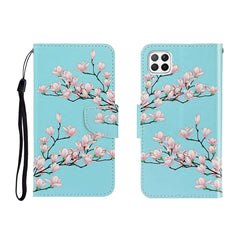 Colored Drawing Horizontal Flip Leather Case with Holder & Card Slot & Wallet, For Huawei P40 Lite