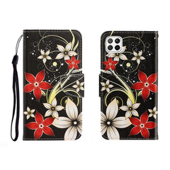 Colored Drawing Horizontal Flip Leather Case with Holder & Card Slot & Wallet, For Huawei P40 Lite