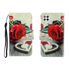 Colored Drawing Horizontal Flip Leather Case with Holder & Card Slot & Wallet, For Huawei P40 Lite