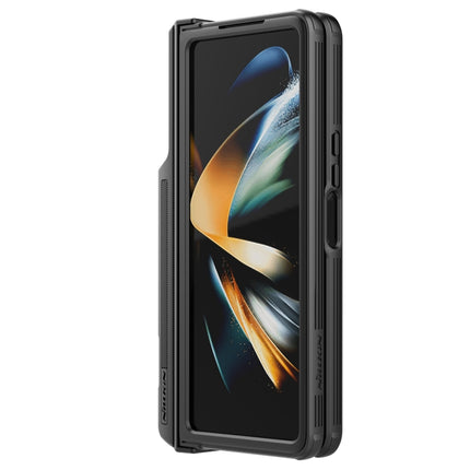 NILLKIN Black Mirror Pro Series Camshield PC Phone Case with Pen Slot, Set Version, For Samsung Galaxy Z Fold4 5G